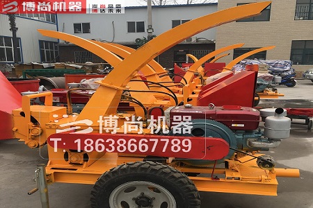 可移動(dòng)小型園林樹(shù)枝粉碎機(jī)